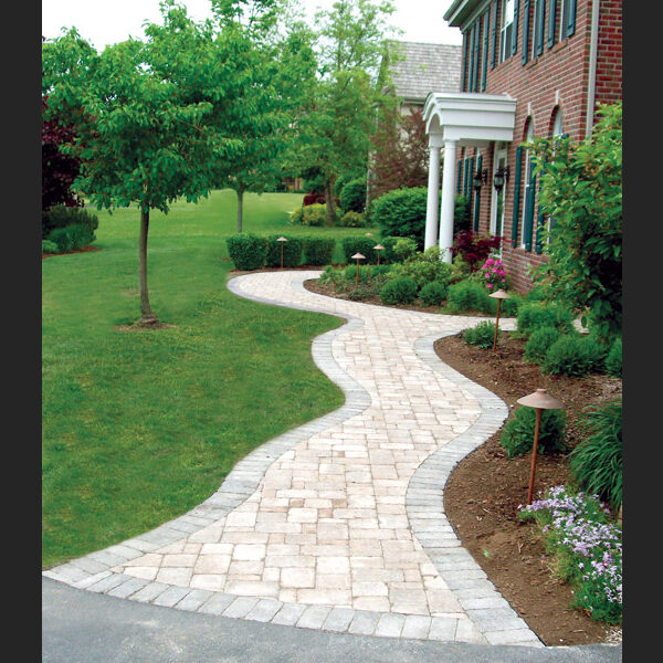 Winding Path Replaces Concrete