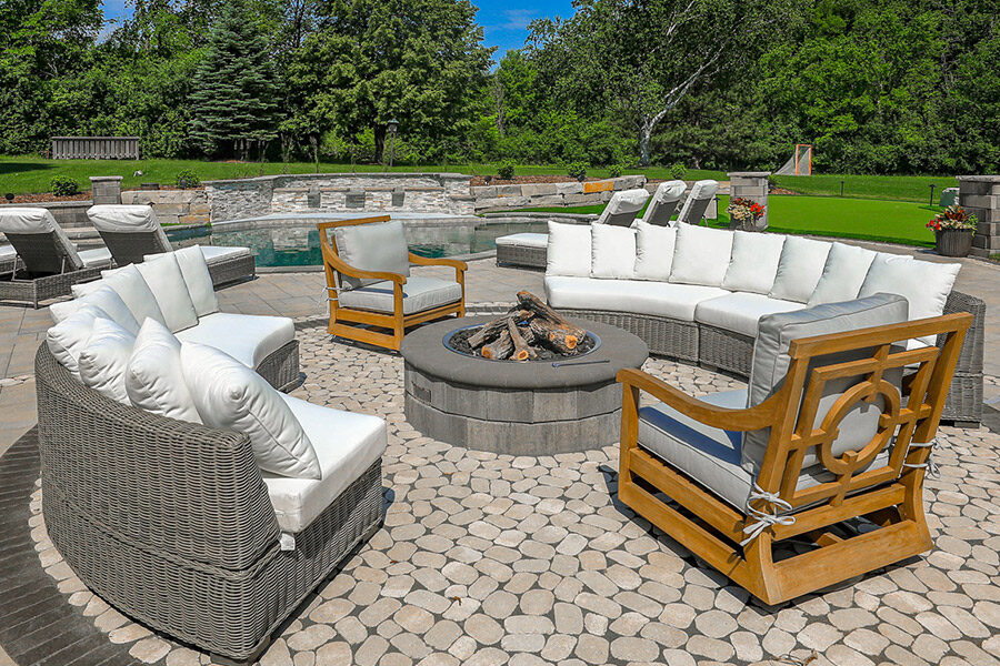 The Ember Ring Round Firepit