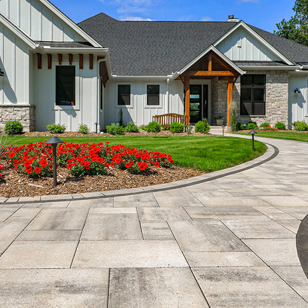 Flowing Curved Walkway