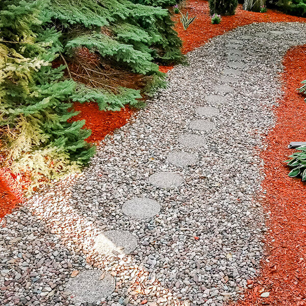 Unique Stepping Stone Path